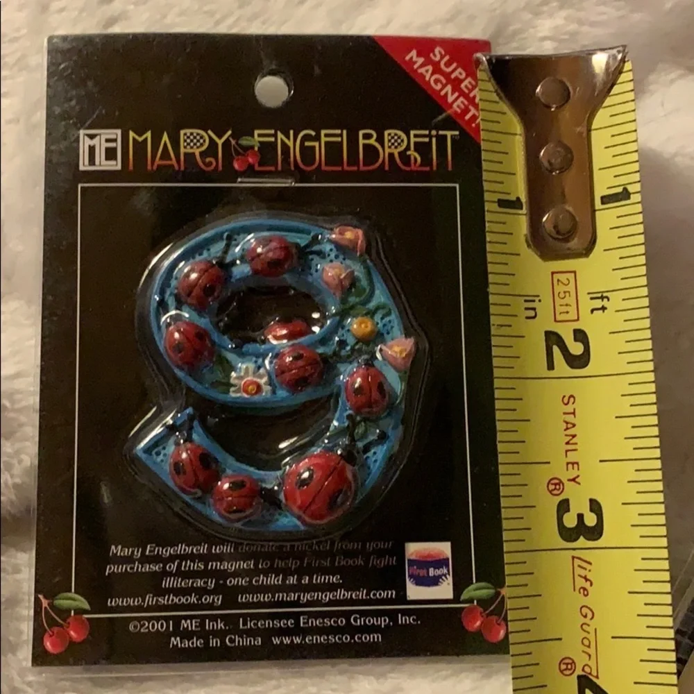 Mary Engelbreit Enseco Super Magnet #9 (Nine)